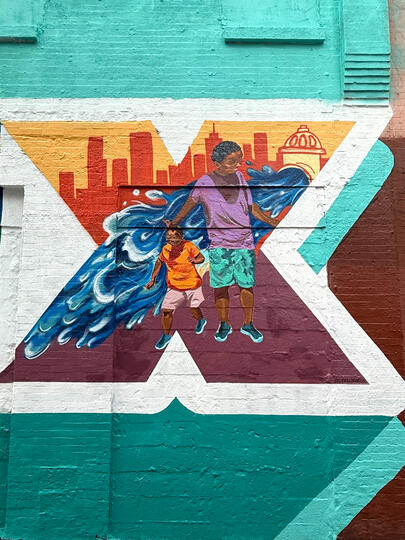 "We Are The Bronx" mural, 2025